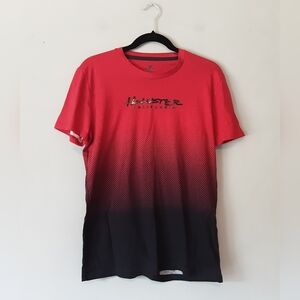Holister Red & Black Tee NWT